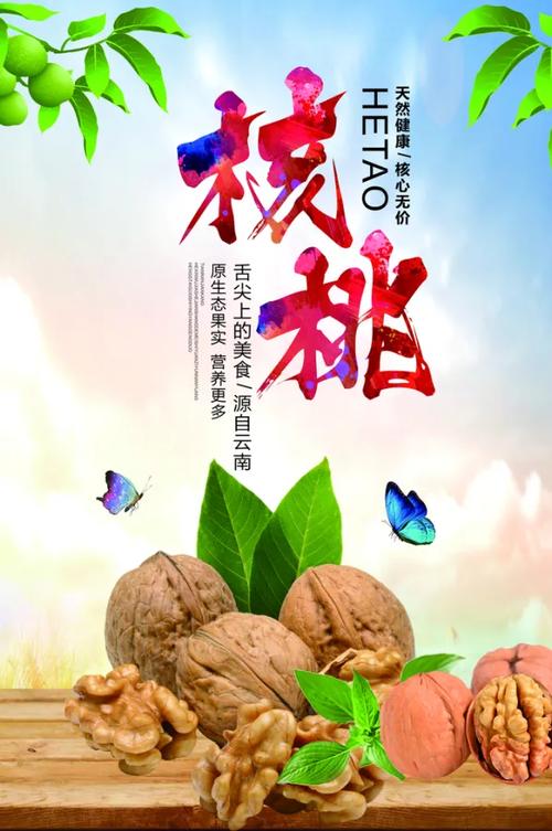 核桃土特产海报 把山野的脆香，带回家